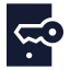 Deviceaccess icon with solid sharp style
