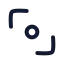 Diagonalscrollpoint icon with stroke rounded style