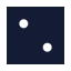Dicefaces icon with solid sharp style