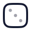 Dicefaces icon with twotone rounded style