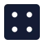 Dicefaces icon with solid standard style