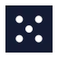 Dicefaces icon with solid sharp style