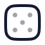 Dicefaces icon with twotone rounded style