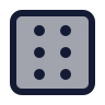 Dice Faces 06 icon preview