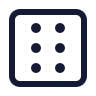 Dice Faces 06 icon preview