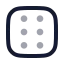 Dicefaces icon with twotone rounded style