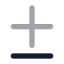 Diff icon with bulk rounded style