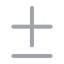 Diff icon with duotone rounded style