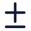 Diff icon with solid standard style