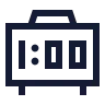 Digital Clock icon preview
