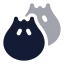 Dimsum icon with bulk rounded style