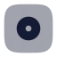 Discalbum icon with bulk rounded style