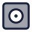 Discalbum icon with duotone standard style