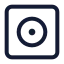 Discalbum icon with stroke standard style