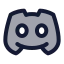 Discord icon with duotone standard style