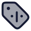 Discounttag icon with duotone rounded style