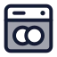 Dishwasher icon with duotone standard style