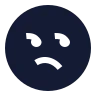 Displeased icon preview
