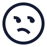 Displeased icon preview