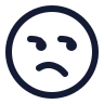 Displeased icon preview