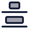Distribute Vertical Bottom icon preview