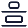 Distribute Vertical Bottom icon preview