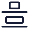 Distribute Vertical Bottom icon preview
