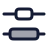 Distribute Vertical Center icon preview