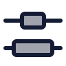 Distribute Vertical Center icon preview