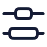 Distribute Vertical Center icon preview