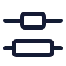 Distribute Vertical Center icon preview