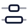 Distribute Vertical Center icon preview