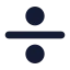 Dividesign icon with solid rounded style