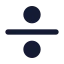 Dividesign icon with solid standard style