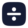 Divide Sign Square icon preview