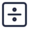 Divide Sign Square icon preview