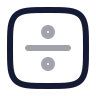 Divide Sign Square icon preview