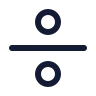 Divide Sign icon preview