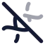 Dnaoff icon with bulk rounded style