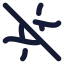 Dnaoff icon with solid rounded style