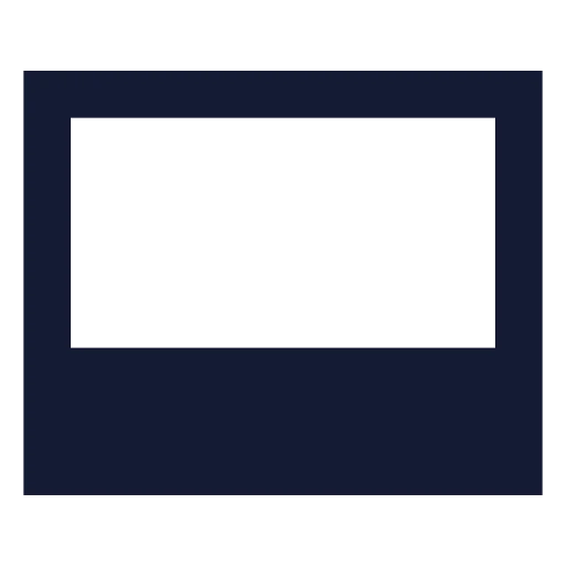 Dock Icon in Solid Sharp style