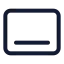 Dock icon with stroke standard style