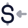 Dollar Receive 01 icon preview