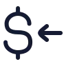 Dollar Receive 01 icon preview