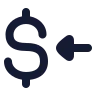 Dollar Receive 01 icon preview
