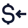 Dollar Receive 01 icon preview