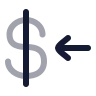Dollar Receive 02 icon preview