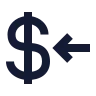 Dollar Receive 02 icon preview
