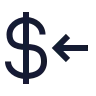 Dollar Receive 02 icon preview