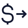 Dollar Send 01 icon preview